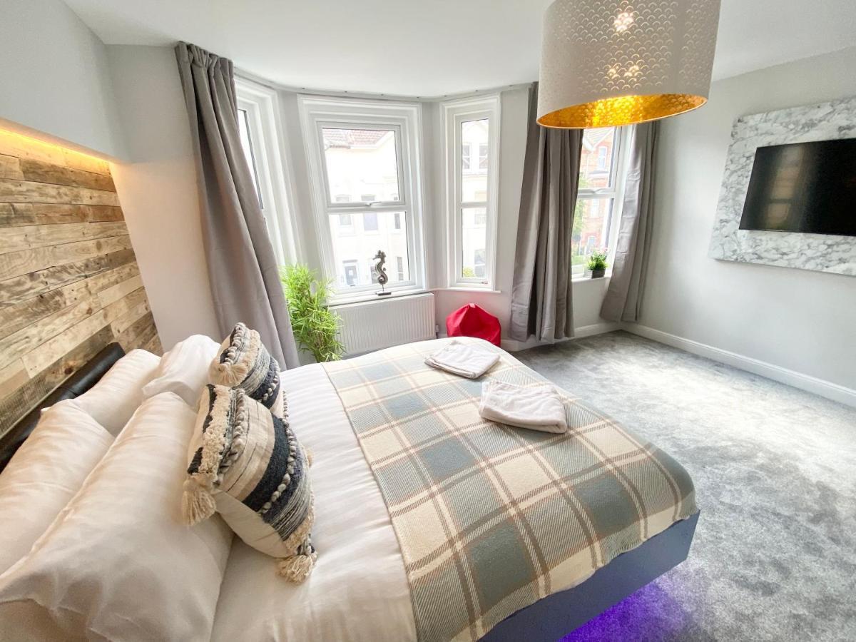 Cloud9 Guest House - By Coastline Retreats - Newly Renovated, Beautiful Ensuite Rooms Near Seafront In Town Centre, Netflix, Superfast Wifi, Communal Kitchen Bournemouth Exterior foto